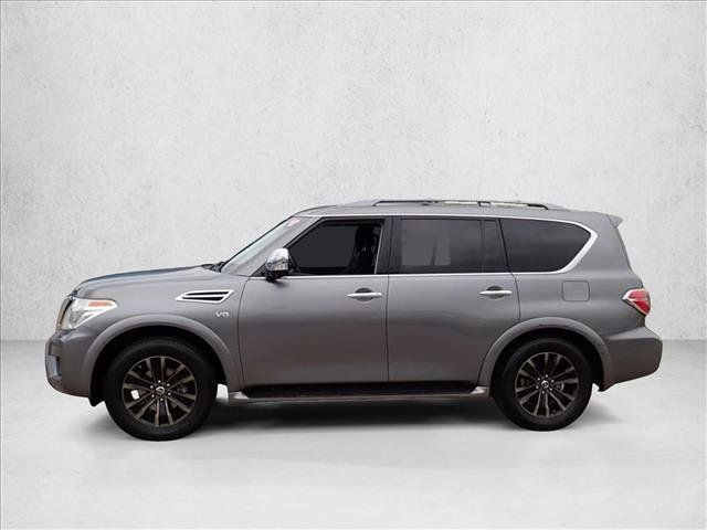Used 2017 Nissan Armada Platinum w/ Captain Seat Package AWD/4WD image 2