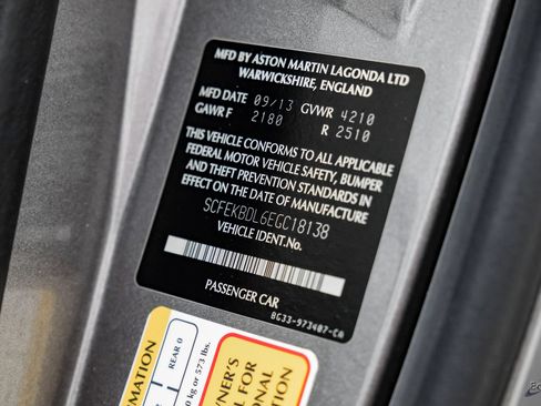 Used 2014 Aston Martin V8 Vantage S RWD image 98