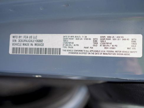 Used 2020 RAM ProMaster 3500 FWD image 24
