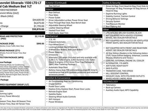 Certified 2022 Chevrolet Silverado 1500 LT AWD/4WD image 40