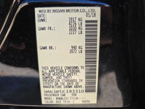 Used 2018 Nissan Altima 2.5 SV image 34