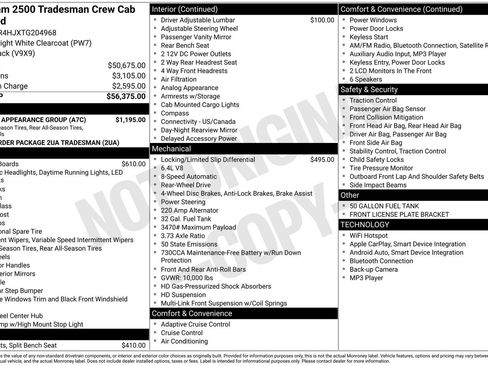 New 2026 RAM 2500 Tradesman w/ Chrome Appearance Group image 31