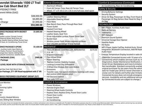 Used 2019 Chevrolet Silverado 1500 LT Trail Boss AWD/4WD image 3