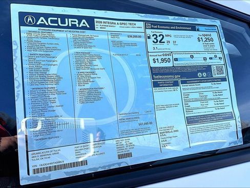 New 2026 Acura Integra A-Spec image 28