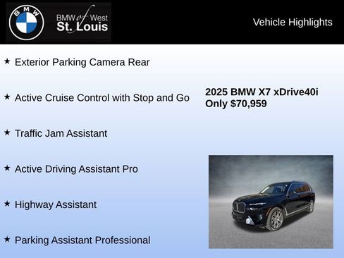 Used 2025 BMW X7 xDrive40i image 24