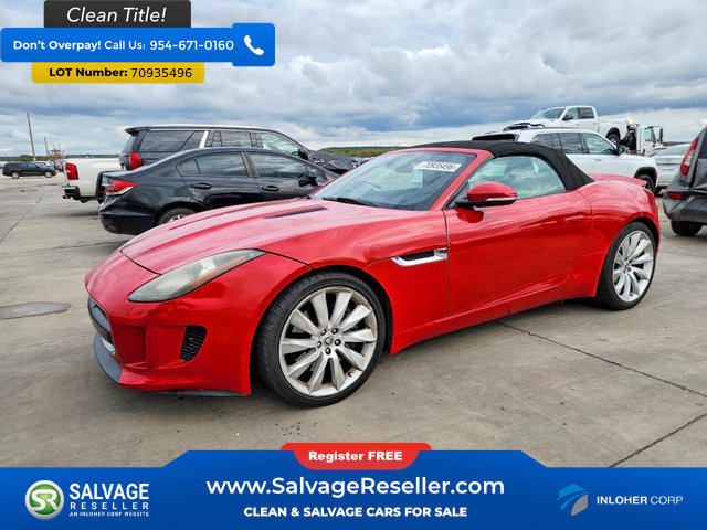 Used 2014 Jaguar F-TYPE Convertible RWD image 1
