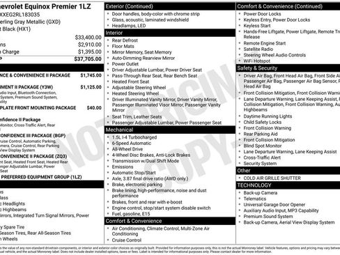 Used 2024 Chevrolet Equinox Premier AWD/4WD image 2
