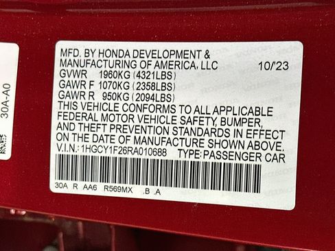 Used 2024 Honda Accord LX image 12