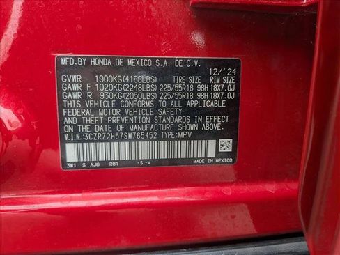 Certified 2025 Honda HR-V Sport image 22