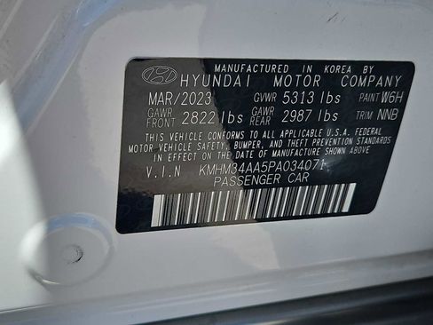 Used 2023 Hyundai Ioniq 6 SEL RWD image 35