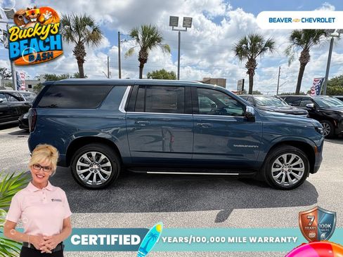 Used 2026 Chevrolet Suburban Premier w/ Sun And Tow Package RWD image 8