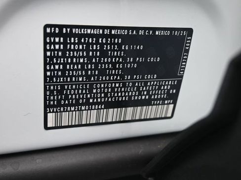 New 2026 Volkswagen Tiguan S image 20