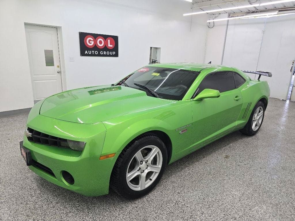 Used 2011 Chevrolet Camaro LS w/ Black Stripe Package RWD image 3