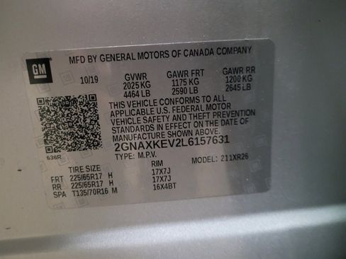 Used 2020 Chevrolet Equinox LT FWD image 33