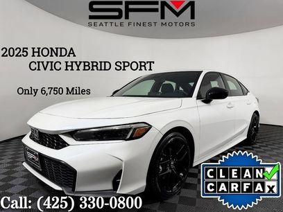 Used 2025 Honda Civic FWD Hybrid Sedan