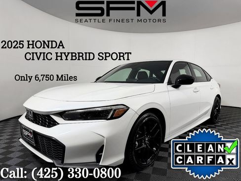 Used 2025 Honda Civic FWD Hybrid Sedan image 1