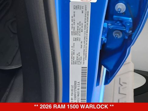 New 2026 RAM 1500 Classic Warlock AWD/4WD image 36