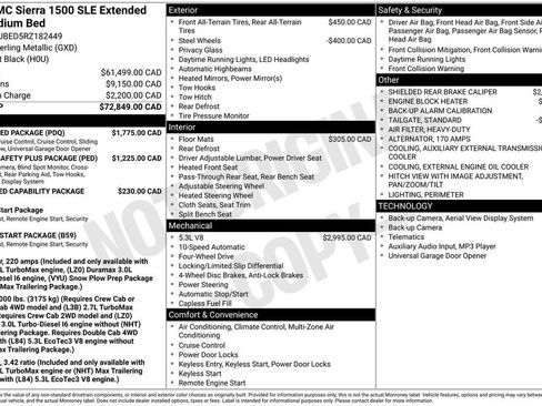 Used 2024 GMC Sierra 1500 SLE w/ Preferred Package AWD/4WD image 30