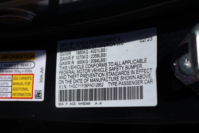 Used 2023 Honda Accord EX image 15