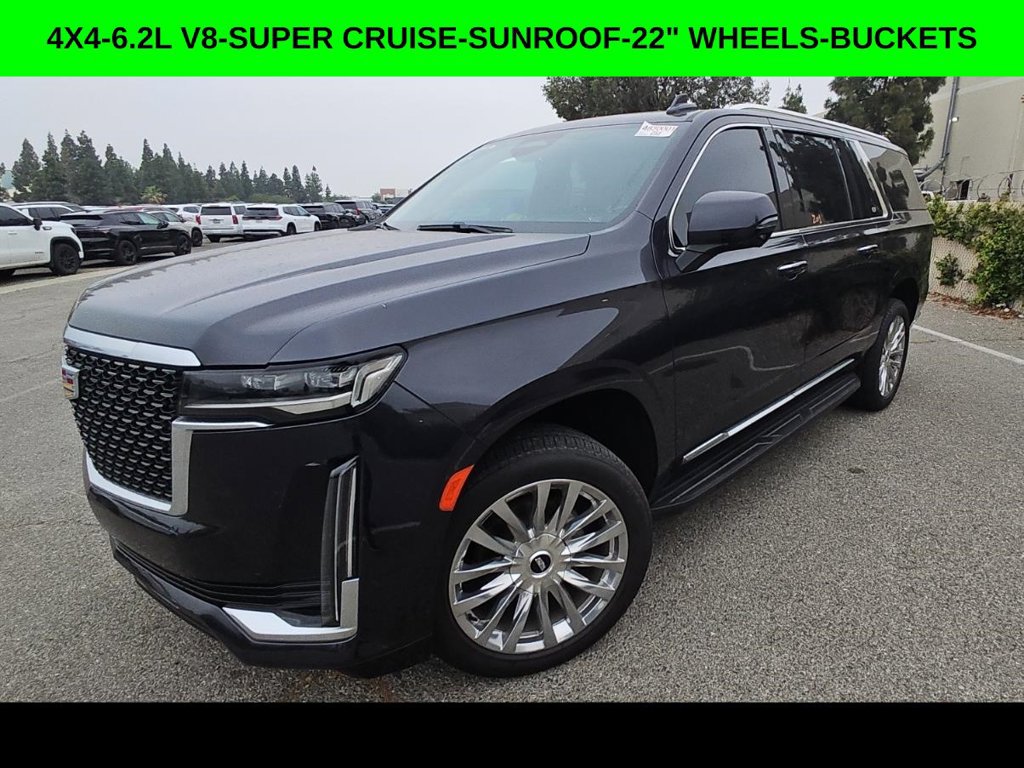 Used 2022 Cadillac Escalade ESV Premium Luxury AWD/4WD image 1