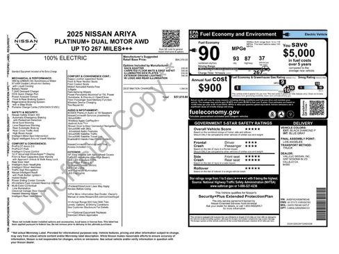 Used 2025 Nissan Ariya Platinum image 9