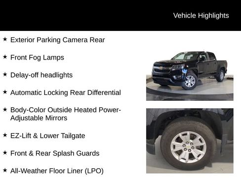 Used 2018 Chevrolet Colorado LT w/ LT Convenience Package AWD/4WD image 19