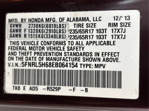 Used 2014 Honda Odyssey EX-L image 28