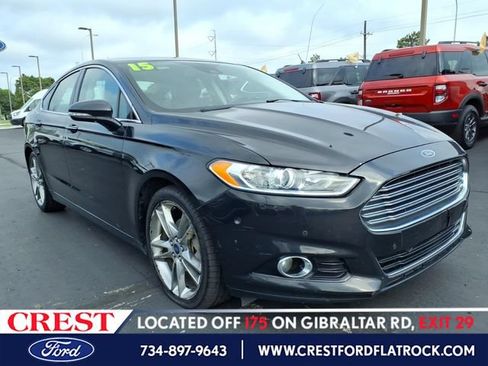Used 2015 Ford Fusion Titanium FWD image 1