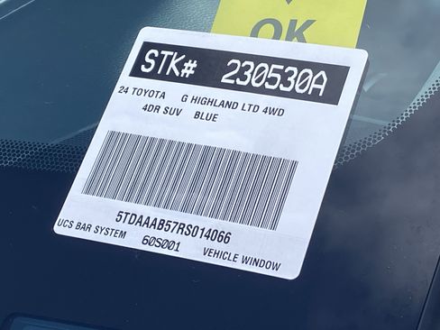 Certified 2024 Toyota Grand Highlander Limited image 34