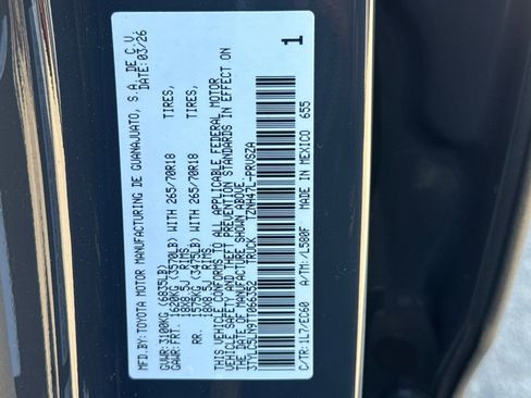 New 2026 Toyota Tacoma 4x4 Double Cab Hybrid image 33