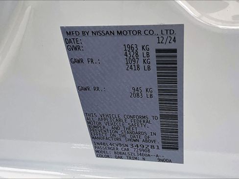 Certified 2025 Nissan Altima 2.5 SR image 32