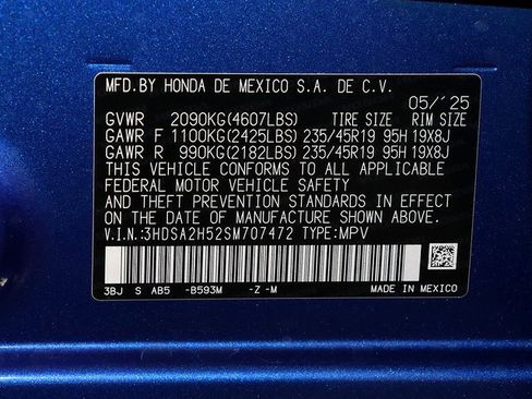 Certified 2025 Acura ADX A-Spec image 38