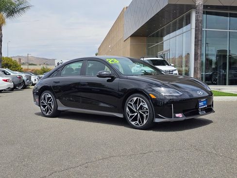 Certified 2023 Hyundai Ioniq 6 SEL w/ Cargo Package RWD image 2