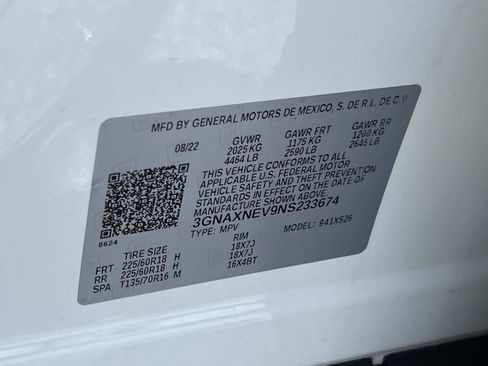 Used 2022 Chevrolet Equinox Premier FWD image 34
