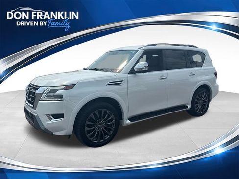 Used 2023 Nissan Armada Platinum w/ Captain's Chairs Package AWD/4WD image 1
