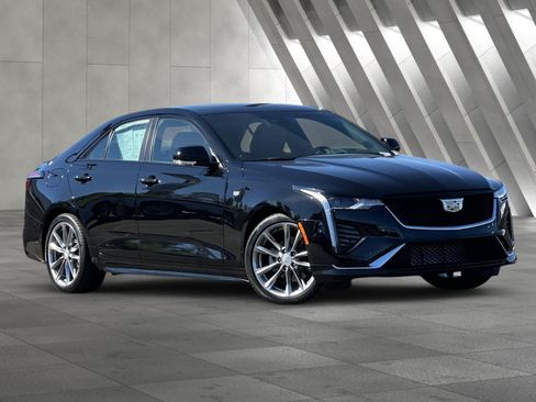 Certified 2025 Cadillac CT4 Sport w/ Climate Package RWD image 1