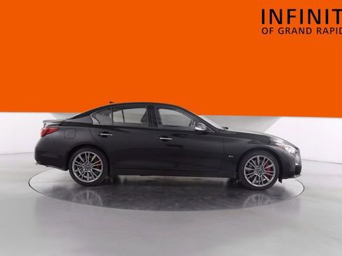 Used 2023 INFINITI Q50 Red Sport 400 w/ Black Opal Edition image 8