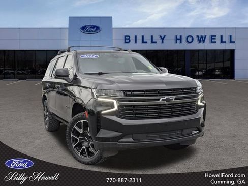 Used 2022 Chevrolet Tahoe RST w/ Luxury Package RWD image 1