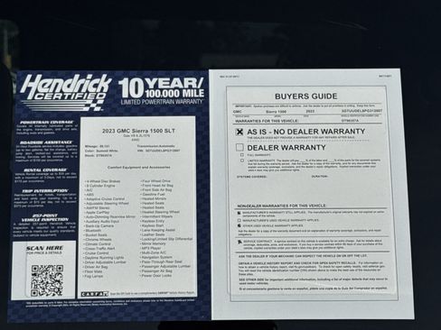 Used 2023 GMC Sierra 1500 SLT w/ SLT Premium Plus Package AWD/4WD image 35