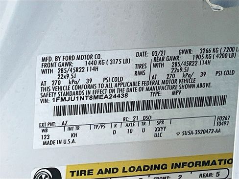 Used 2021 Ford Expedition King Ranch w/ Cargo Package image 35