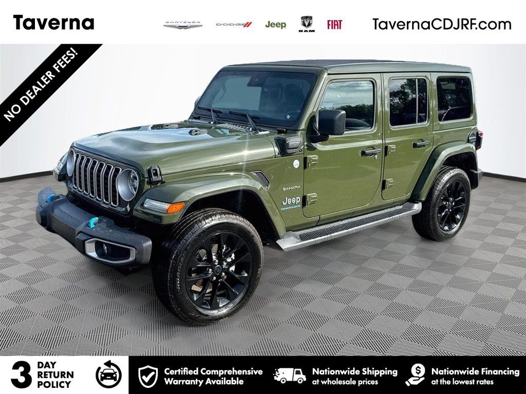 Used 2024 Jeep Wrangler Unlimited Sahara AWD/4WD image 1