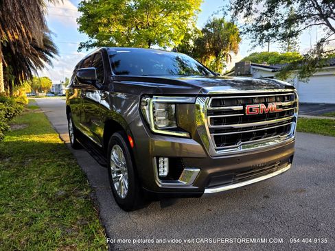 Used 2021 GMC Yukon SLT RWD image 12