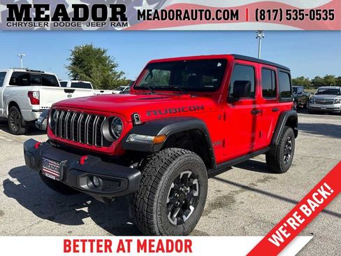 Used 2025 Jeep Wrangler Unlimited Rubicon AWD/4WD image 1
