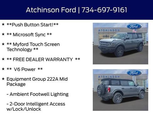 Certified 2023 Ford Bronco Big Bend AWD/4WD image 9