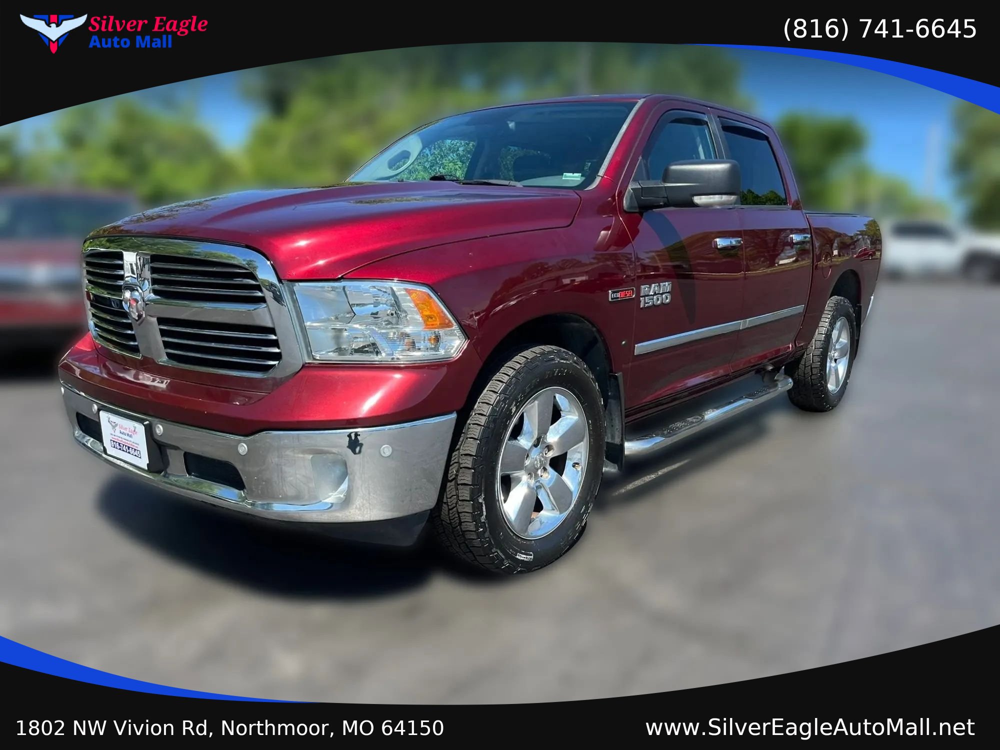 Used 2017 RAM 1500 Big Horn AWD/4WD image 1