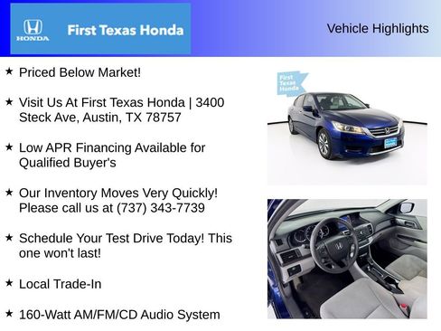 Used 2013 Honda Accord LX image 5