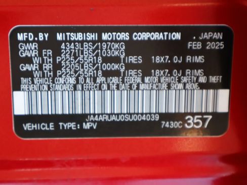 Used 2025 Mitsubishi Outlander Sport ES AWD/4WD image 37