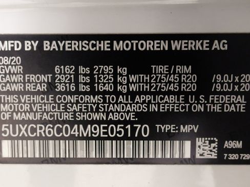 Used 2021 BMW X5 xDrive40i w/ Convenience Package image 67