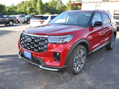 New 2025 Ford Explorer Platinum