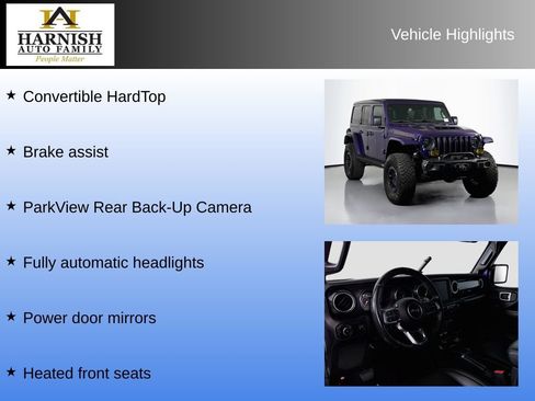 Used 2023 Jeep Wrangler Unlimited Rubicon 392 w/ Xtreme Recon 35" Tire Package AWD/4WD image 11